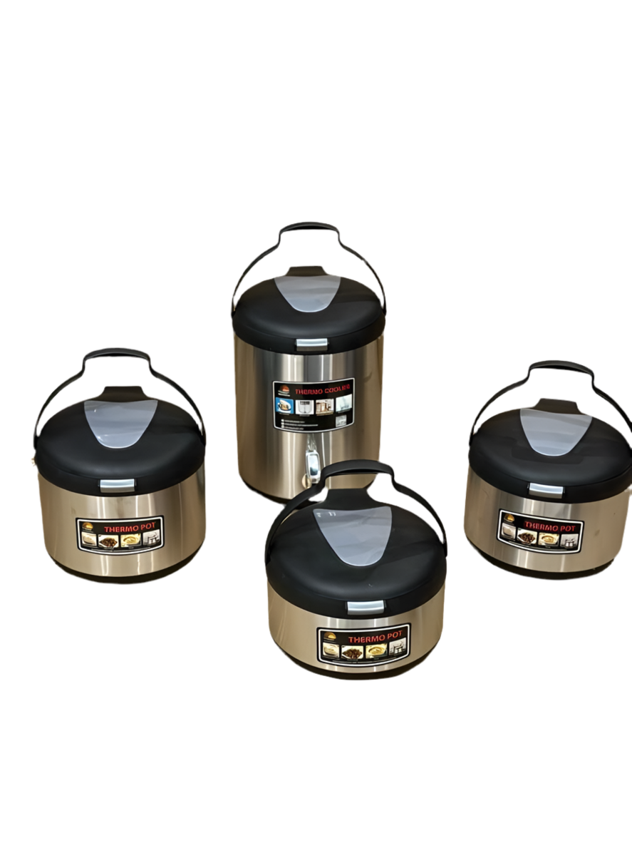 4 Pieces Giftpack Set- 3 Hotpots and Water Cooler