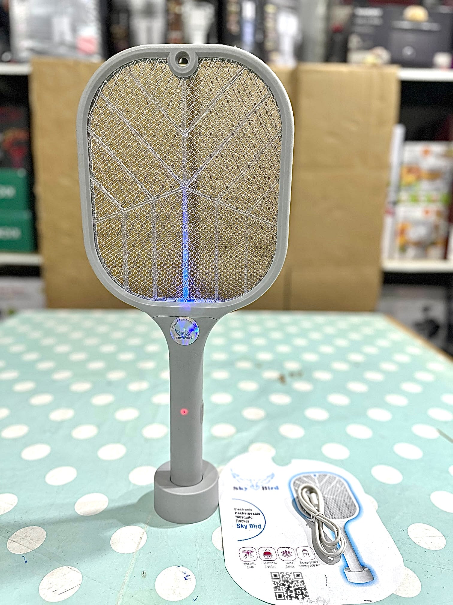 Lot imported electric rechargeable mosquito killer racket