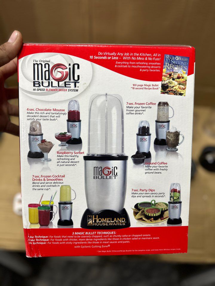 USA The Original Magic Bullet 17 in 1 Blender/Mixer