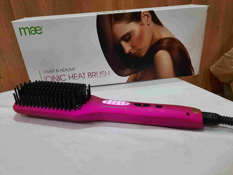 IONIC HAIR STRAIGHTENER BRUSH