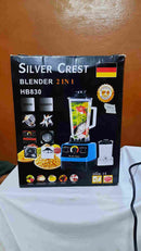 Lot Imported Silver Crest 2 in 1 Powerful Blender