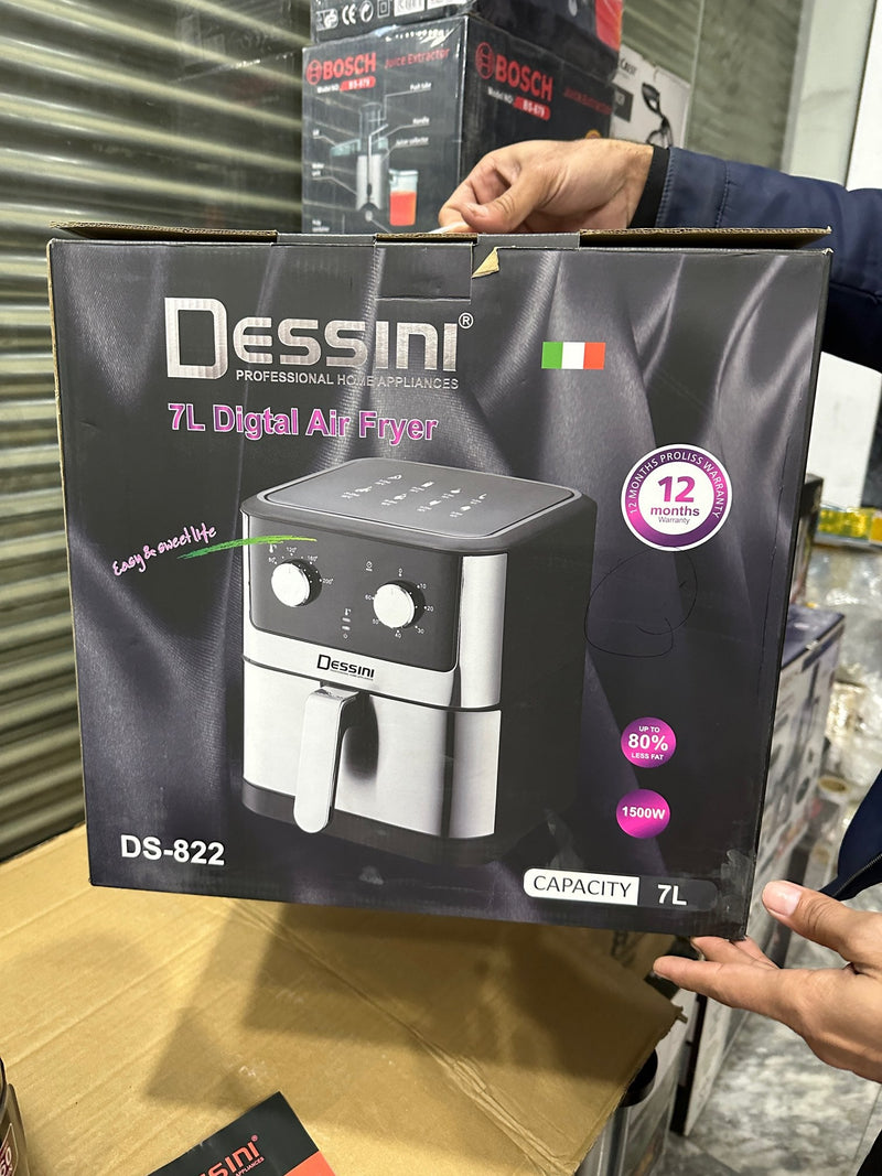 Italy lot imported Dessini 7liter digital Airfryer