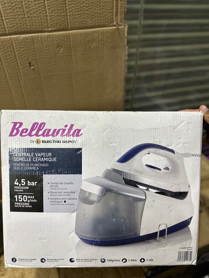 FRANCE Lot Imported BELLAVITA steamboost iron