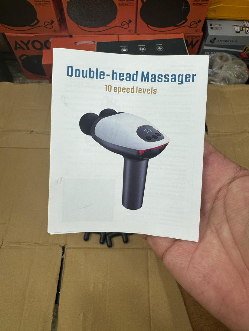 Amazon lot rechargeable double head massager