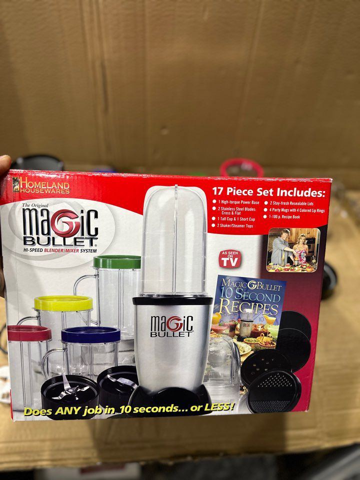 USA The Original Magic Bullet 17 in 1 Blender/Mixer