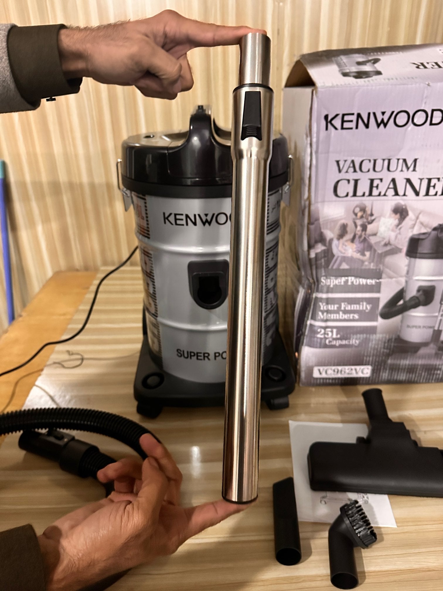 Lot imported DRY and BLOW super power Kenwood vacuum cleaner (2in1)