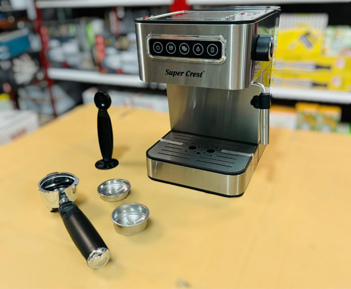 Lot imported 2 types Super Crest Espresso Coffee Maker