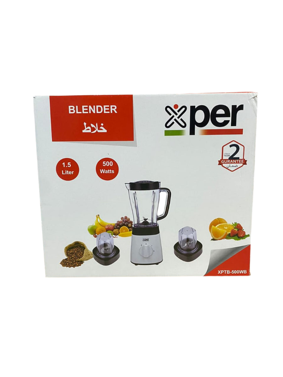 Lot imported XPER 500W 3 in 1 Blender