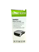 Geepas 850W/1500W Ceramic Heater-9531