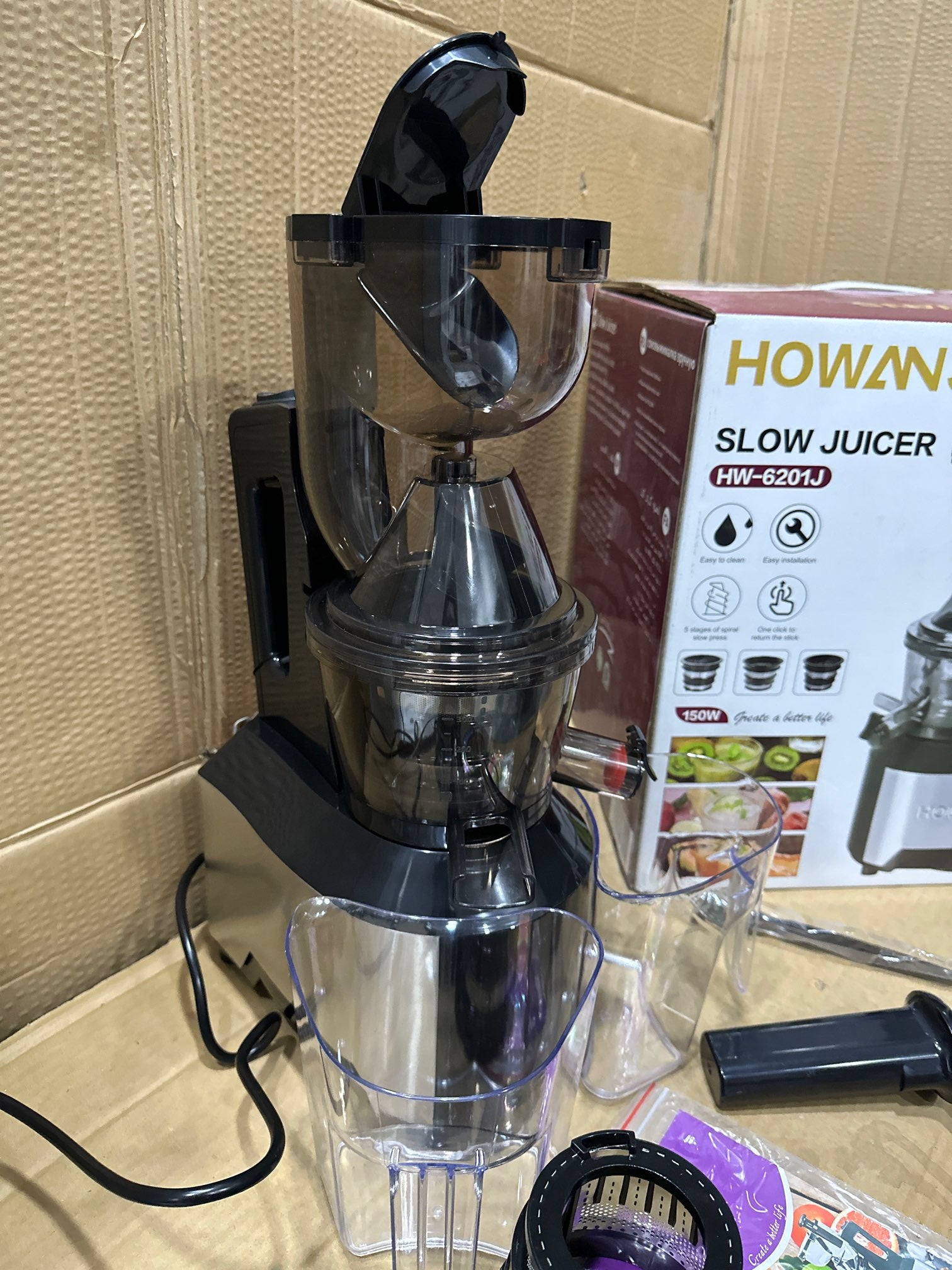 Lot imported Howans Slow juicer