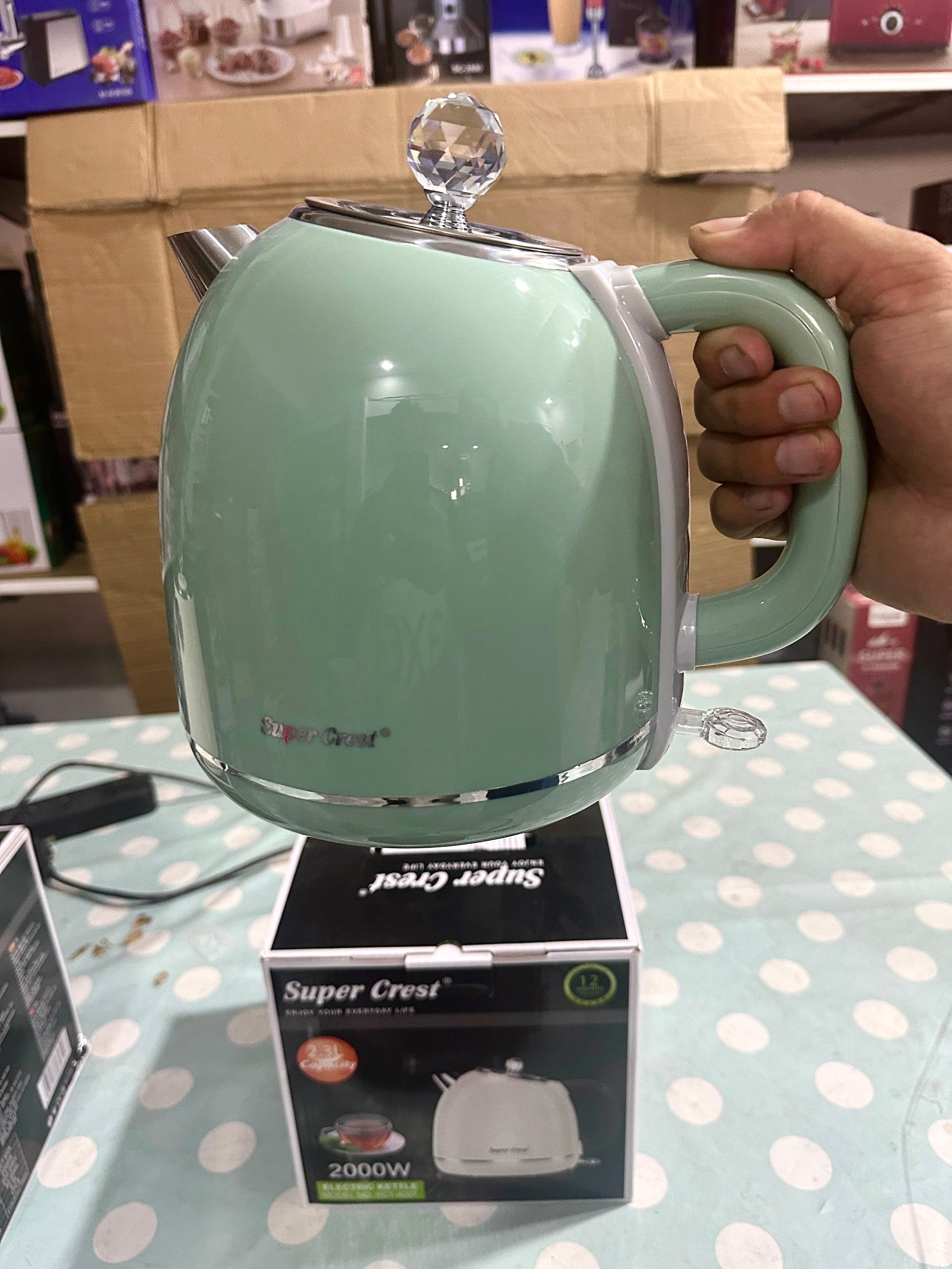 Germany lot imported 2 different designs electric kettle