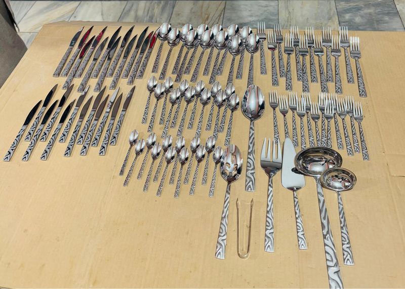 Turkey Lot imported Karaca 91pcs Cutlery Set