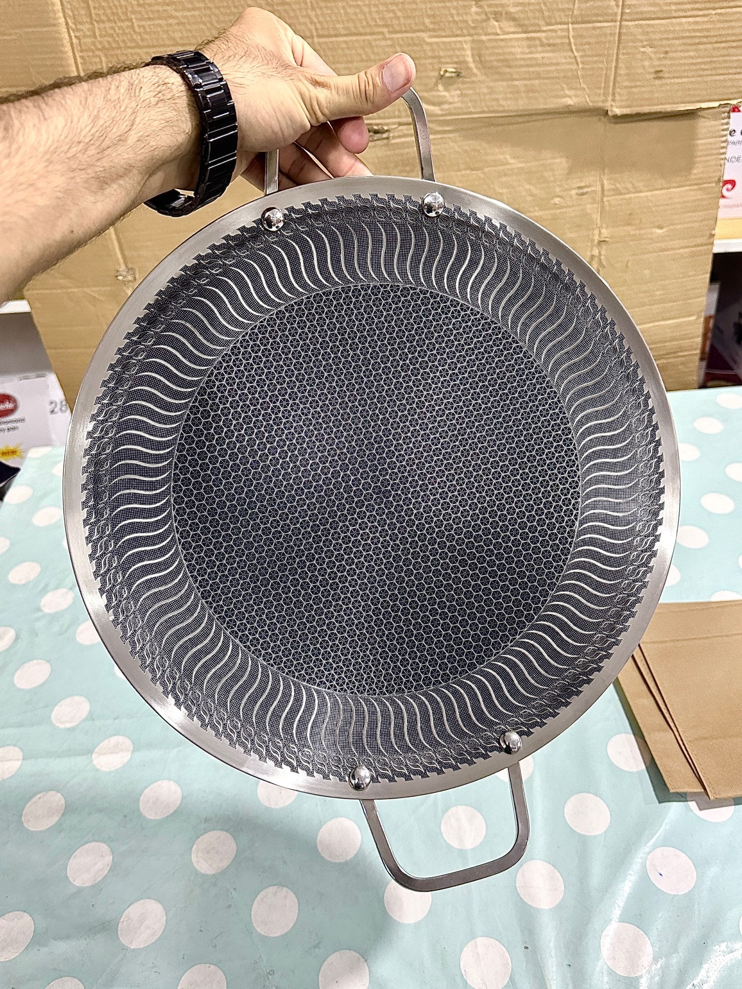 Germany Lot HoneyComb Laser Tawa