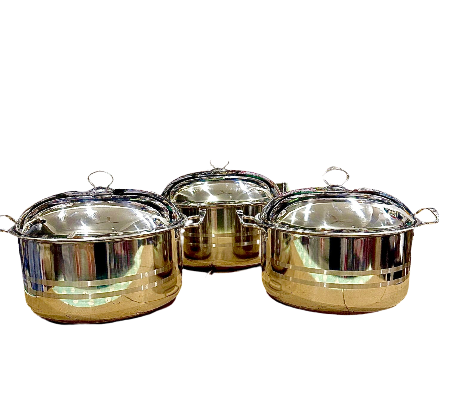 Lot imported best quality big sizes cookware set