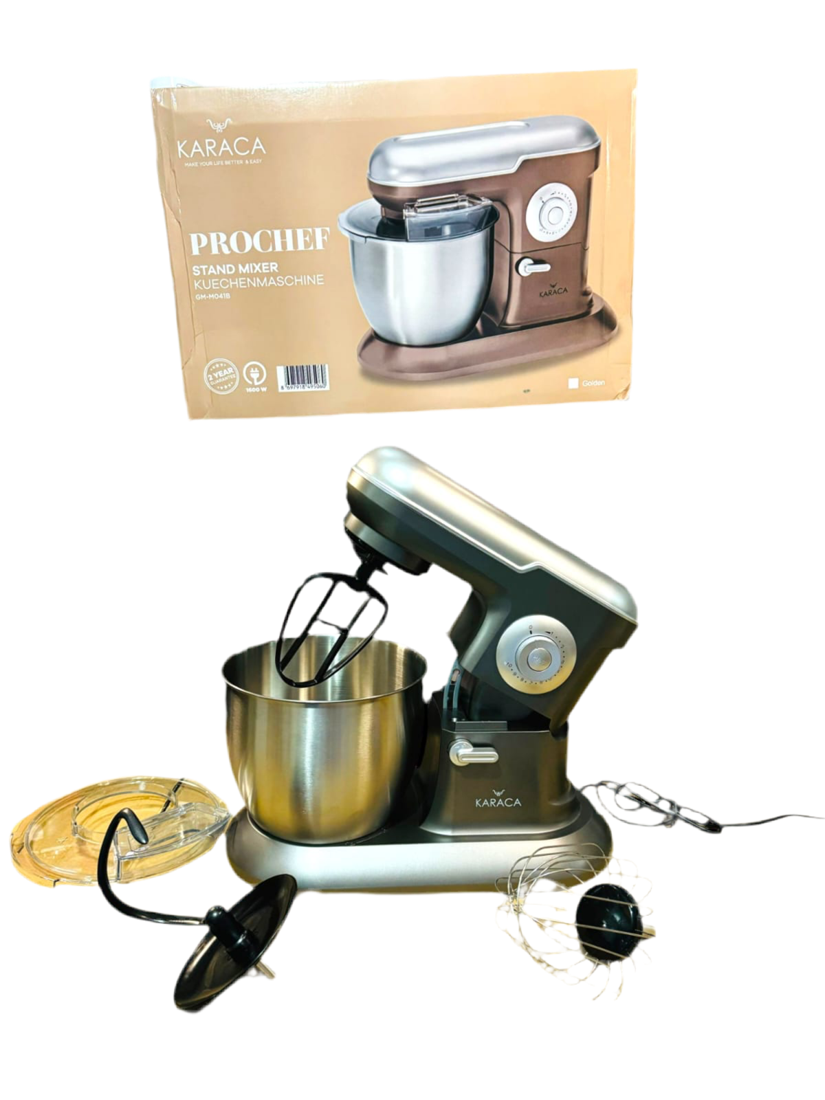 LOT IMPORTED KARACA PROCHEF STAND MIXER (6.5L) (1600W)