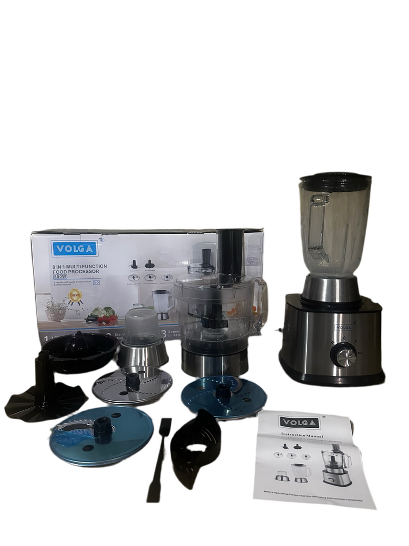 Lot imported VOLG A 8 in 1 multifunction food processor