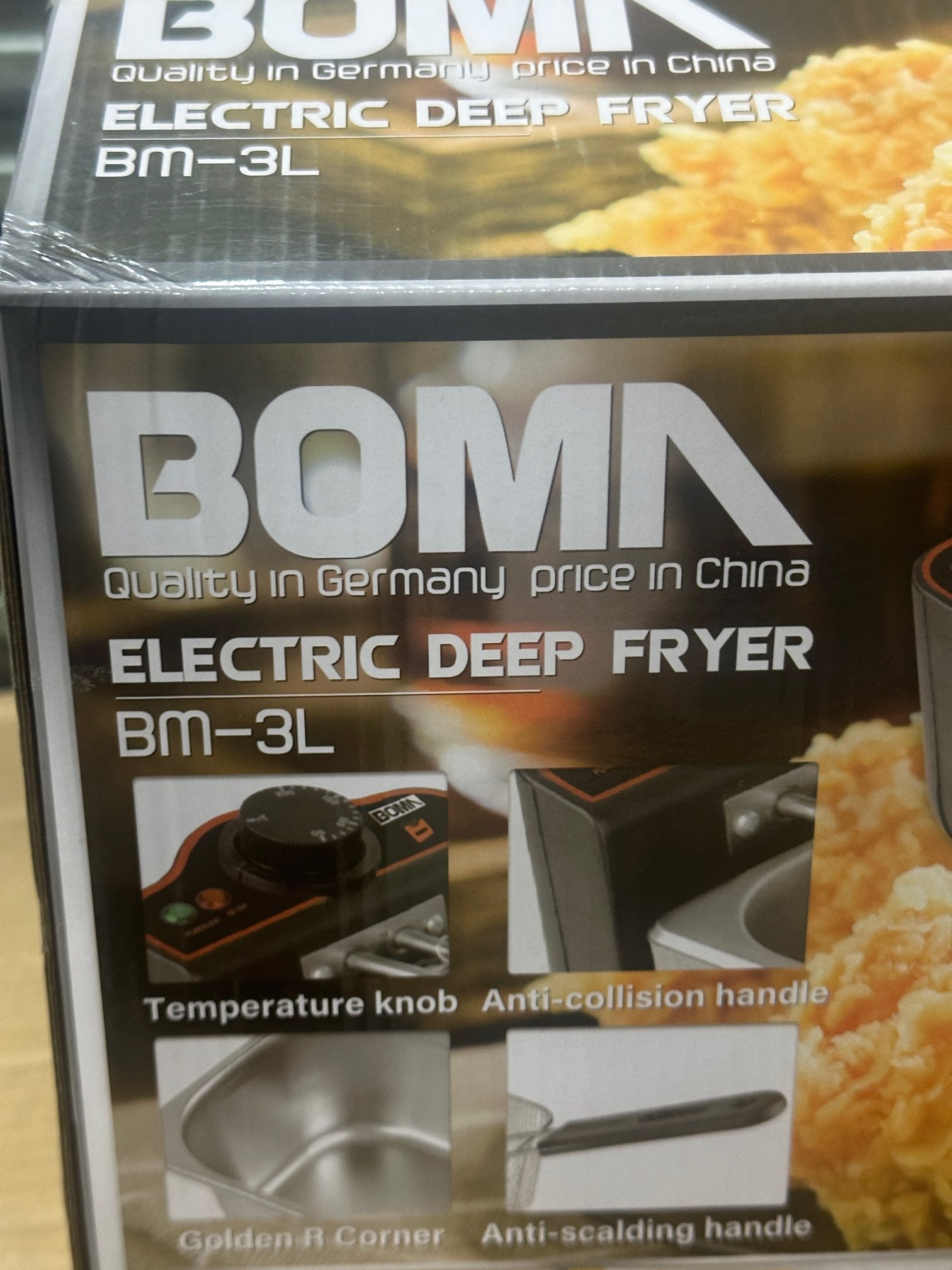 Germany lot imported Boma 3liter deep fryer