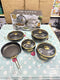 GERMANY 9PCS GRANITE CESSROLE SET