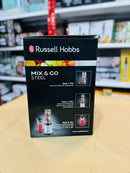 Lot imported Russell Hobbs Mix and Go Steel Blender