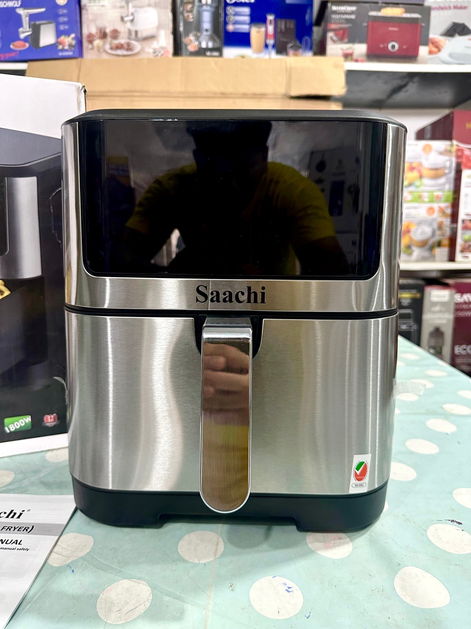 Dubai lot imported Saachi 8 liter digital Airfryer