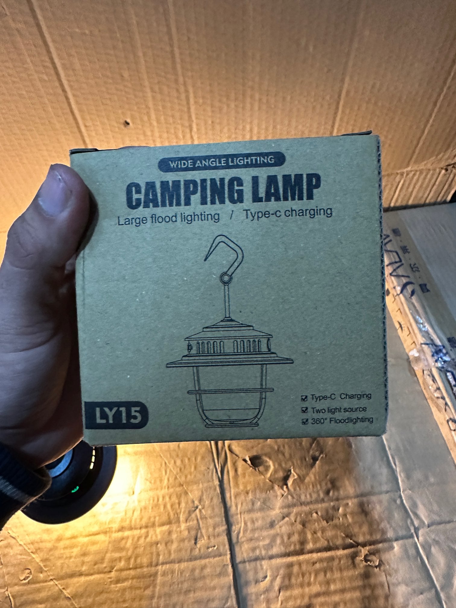 Lot imported 2 types Camping emergency lights