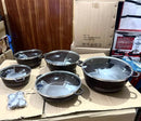 Lot Imported Original 10 Pieces Granite Cookware Set