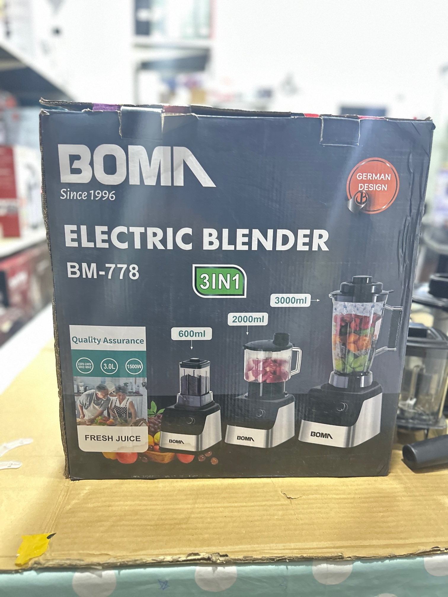 Germany lot imported Boma 3 in 1 electric blender