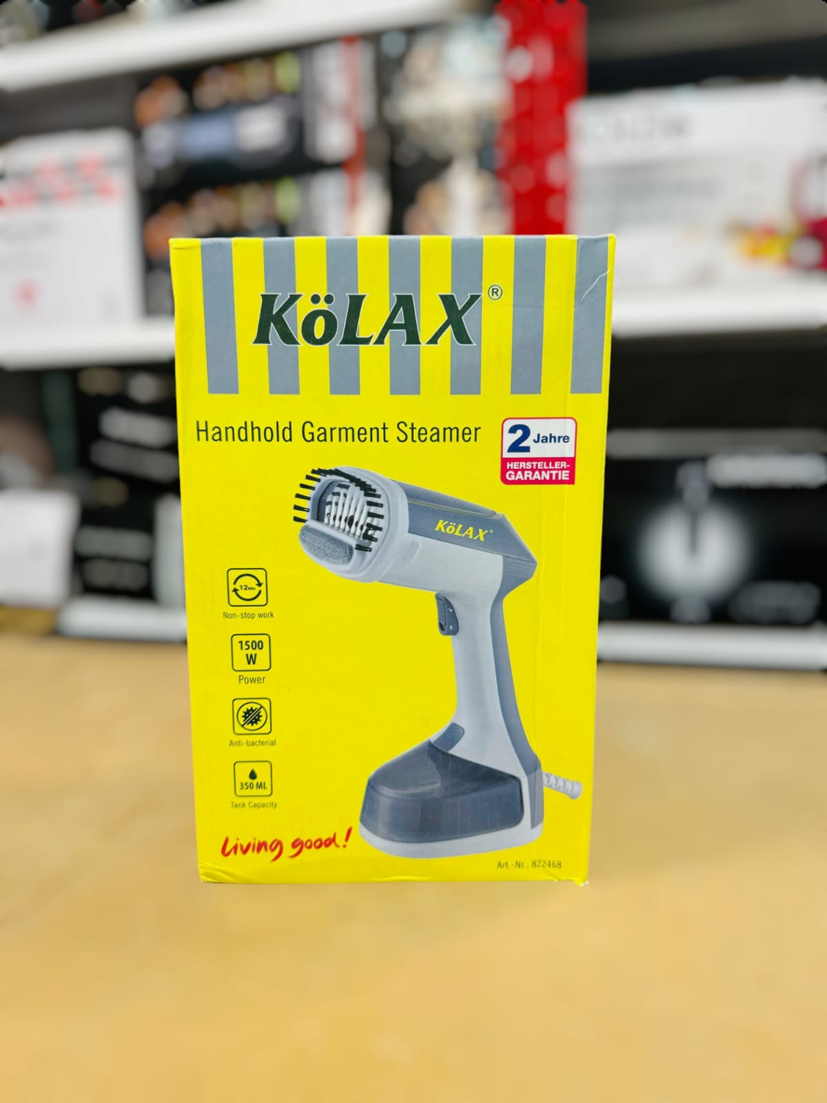 Germany lot imported KoLAX Handheld Garments Steamer