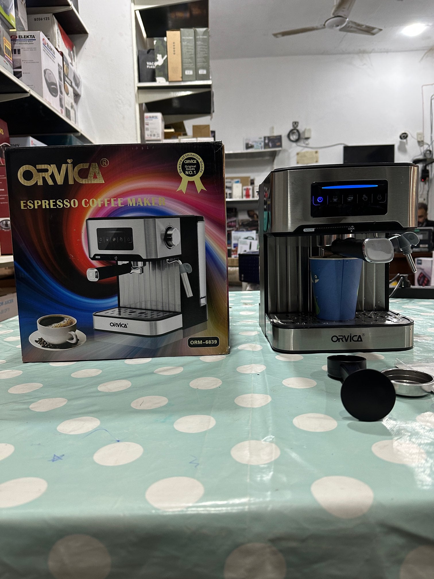 Russia lot imported digital espresso coffee maker