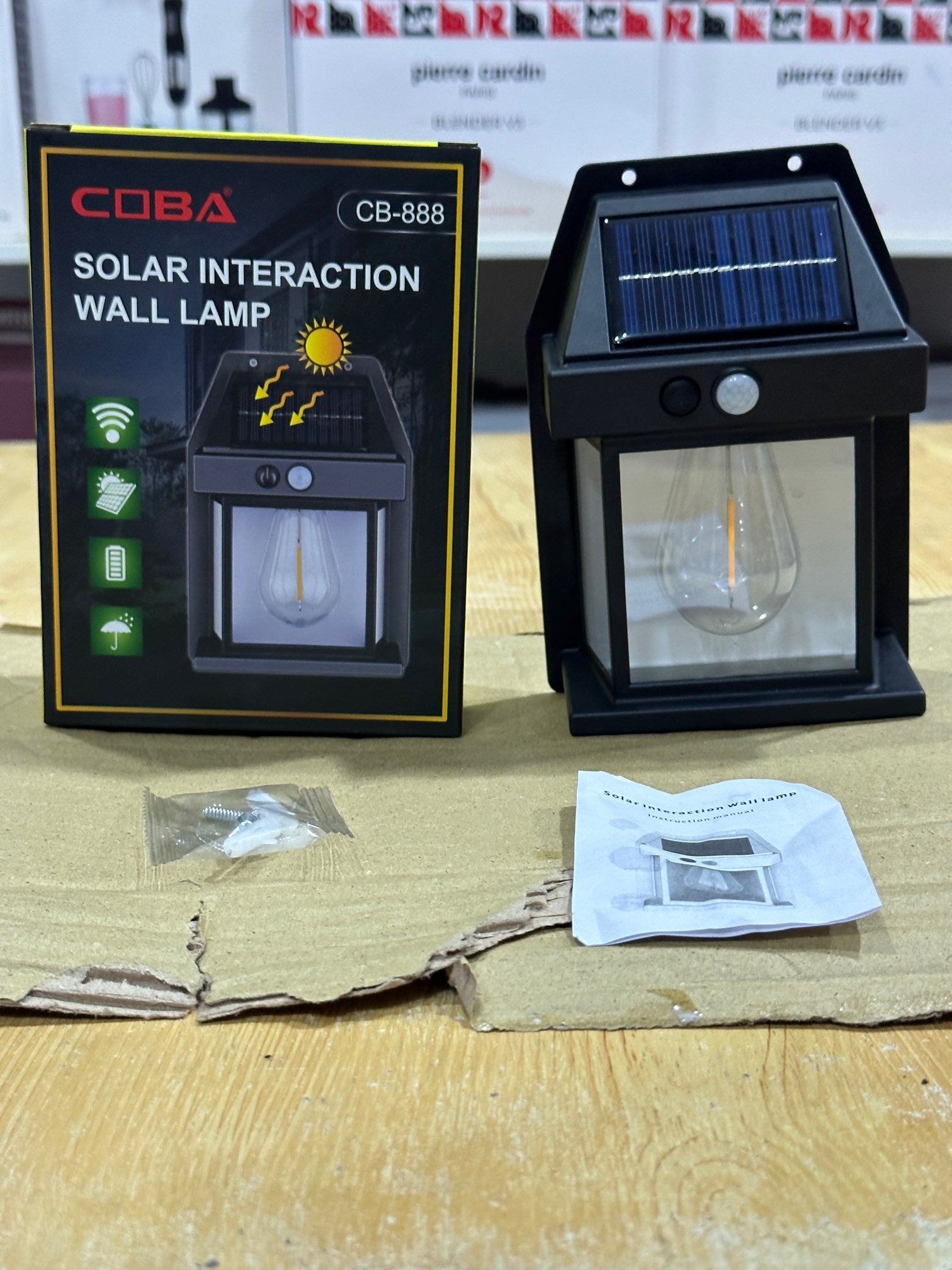 Lot imported COBA Solar Interaction Wall Lamp