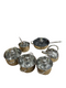 mh 14 pieces stainless steel cookware set