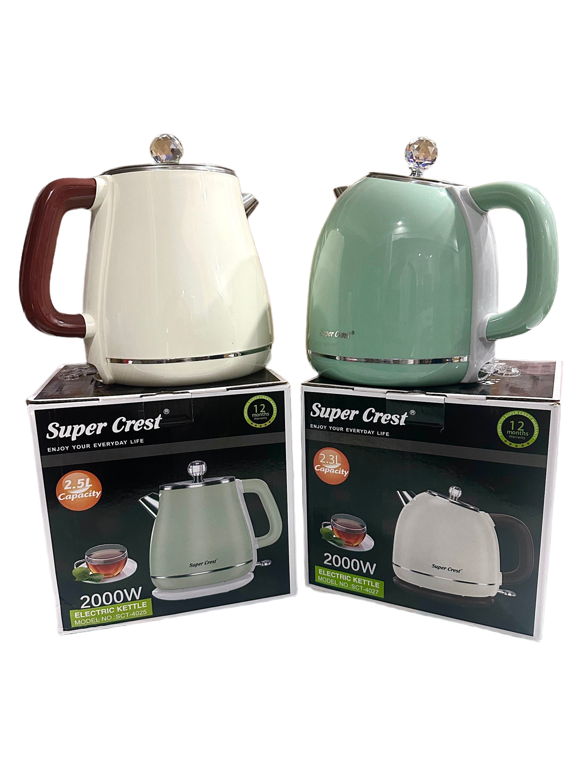 Germany lot imported 2 different designs electric kettle