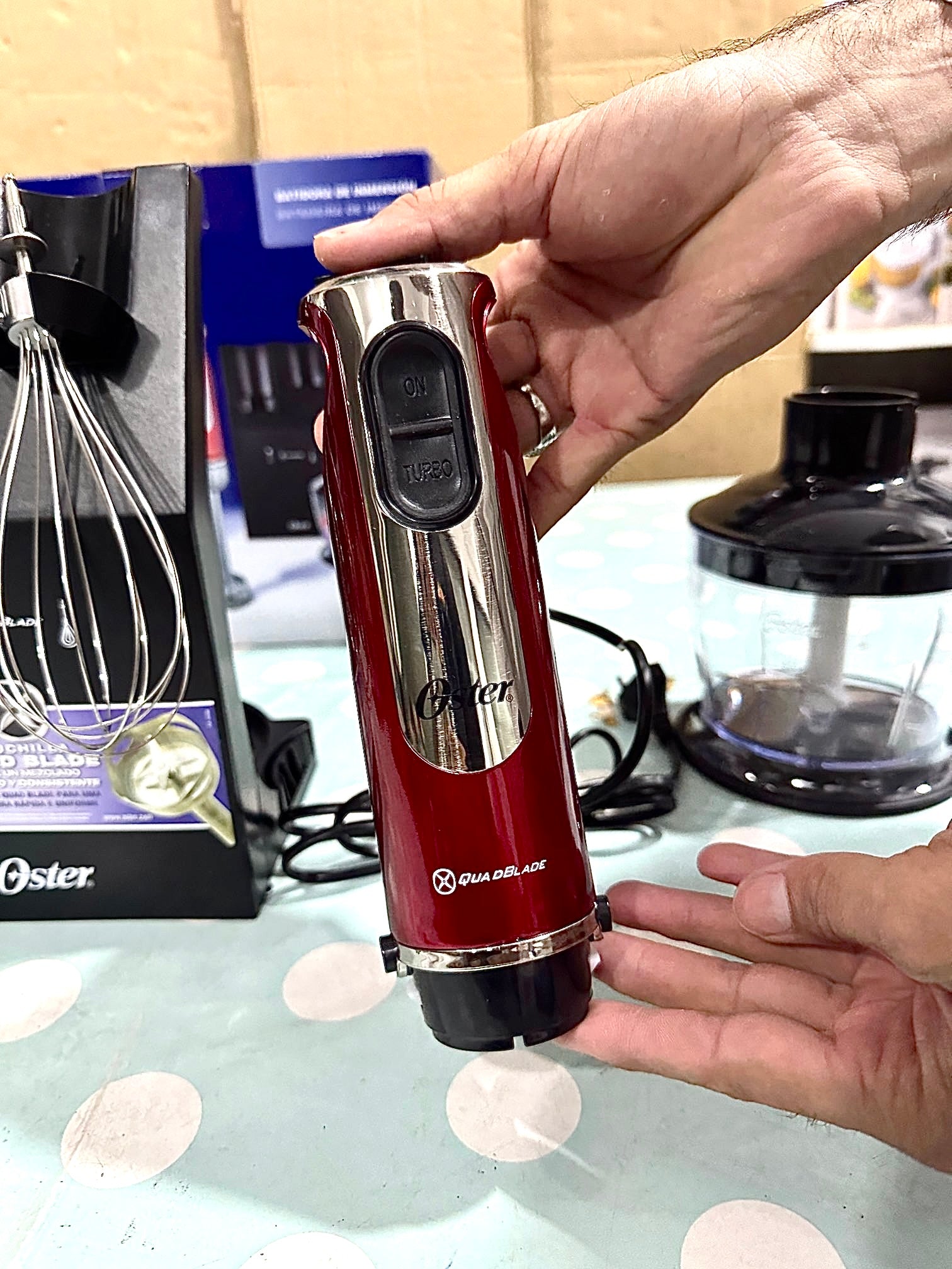 Chili lot imported Oster 5 in 1 Hand Blender Set