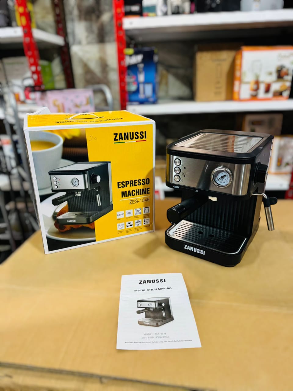 Lot imported Zanussi Espresso Coffee Machine 850W