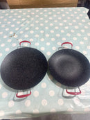 Lot imported 34cm &38cm marble coating tawa