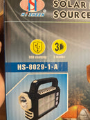 Solar Multi Light Source Portable Lamp HS-8029-1-A