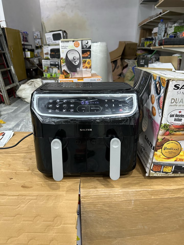 Germany Lot Imported 8.2 ltre Dual Zone Digital Air Fryer