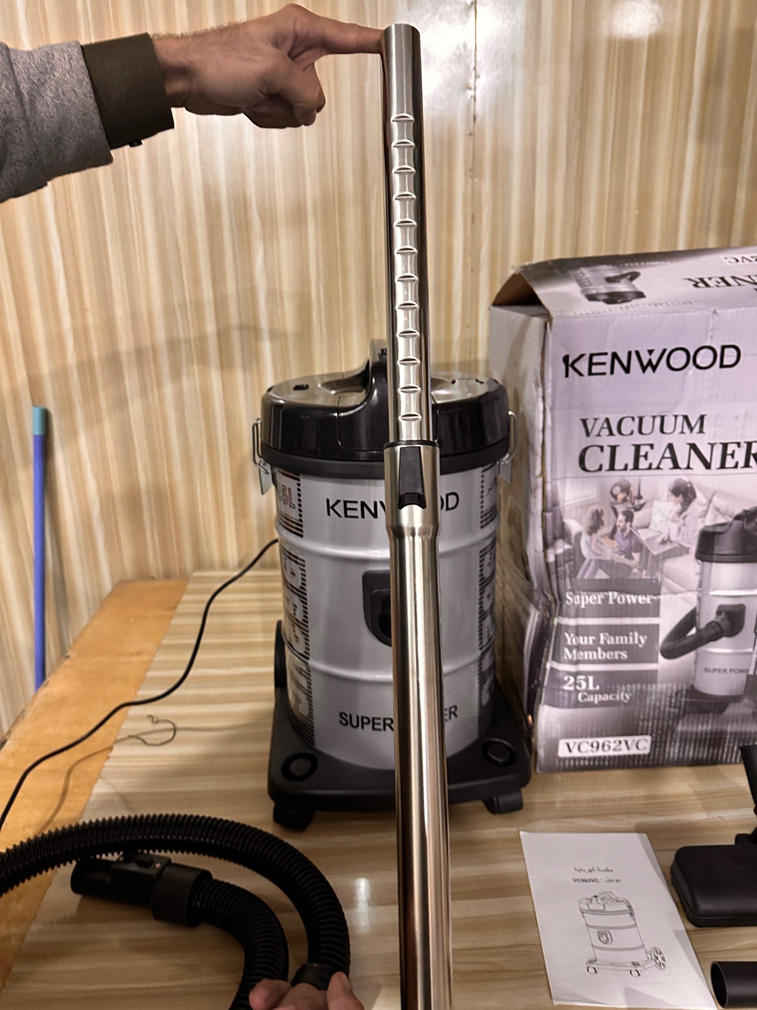 Lot imported DRY and BLOW super power Kenwood vacuum cleaner (2in1)