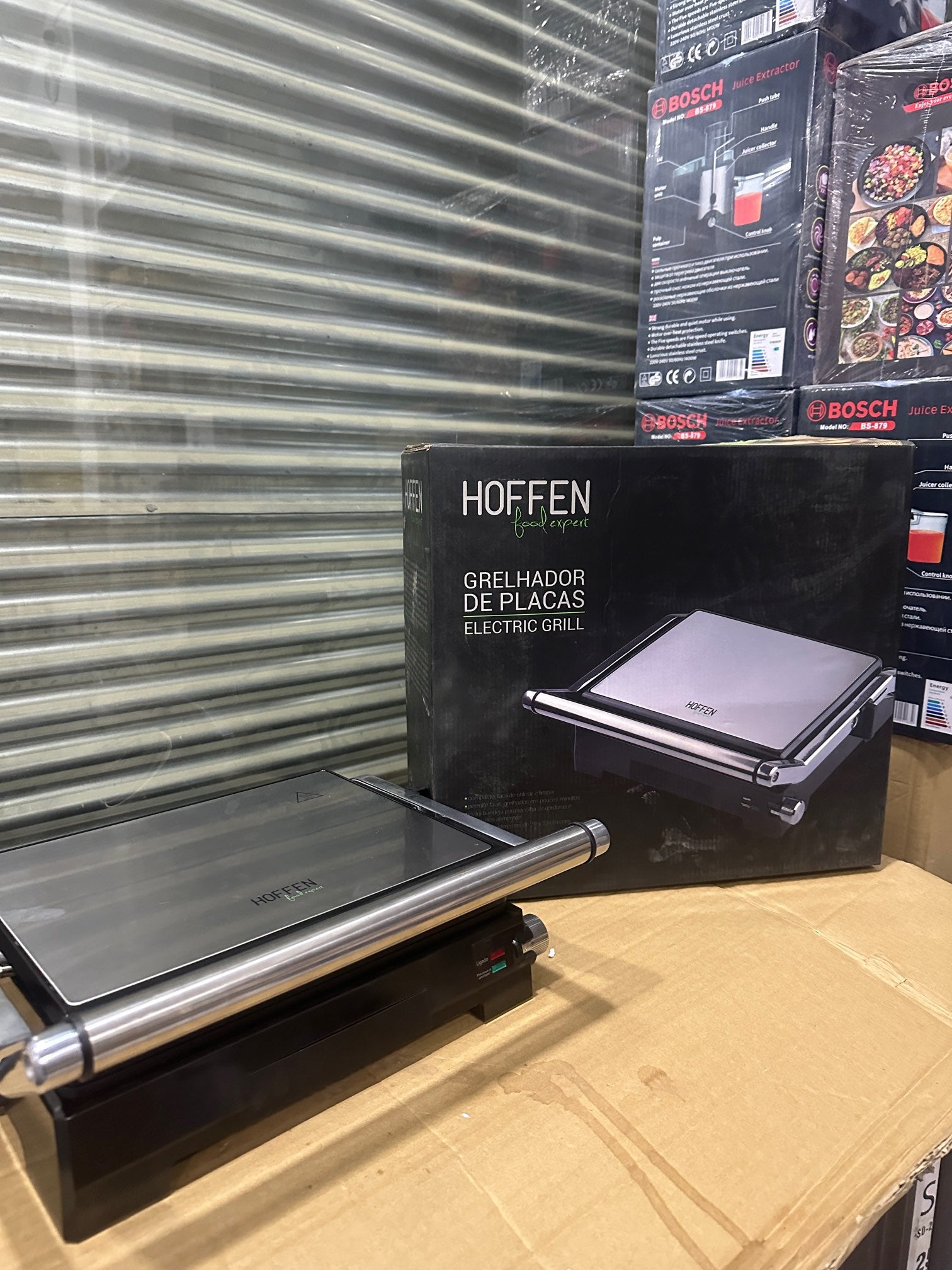 Portugal Lot imported  hoffen Grill  maker 2000watt