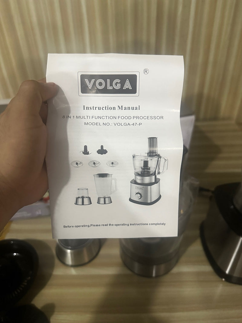 Lot imported VOLG A 8 in 1 multifunction food processor