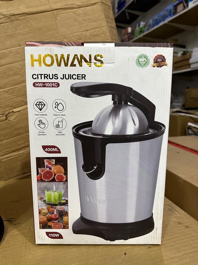 LOT IMPORTED HOWANS CITRUS JUICER