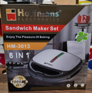 German Lot Hoffmans 6-in-1 Sandwich Maker -