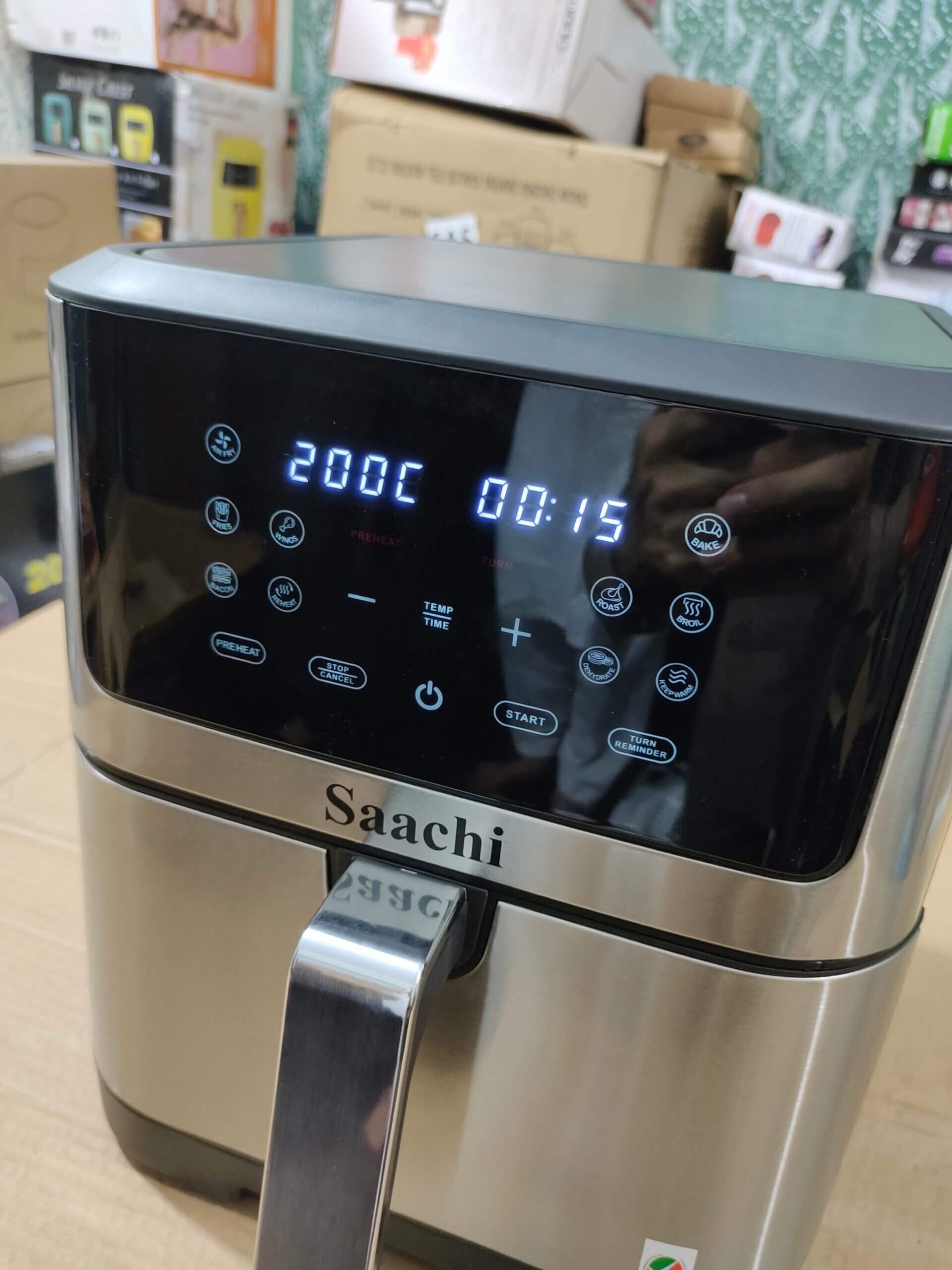 Dubai lot imported Saachi 8 liter digital Airfryer