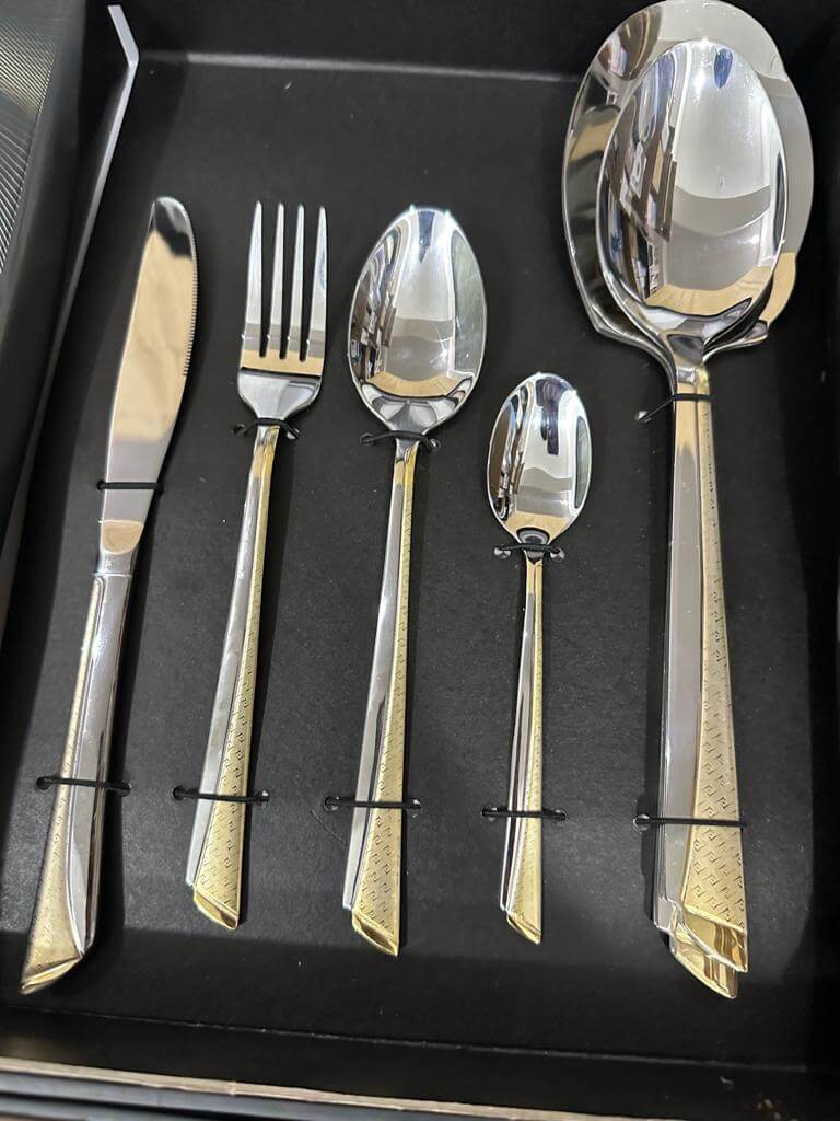 lot imported High Quality AYD  stain Steel Cutlery Set of 36 pcs