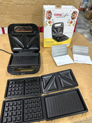 COSY Croque 3 in 1 Sandwich, Waffle & Grill Maker