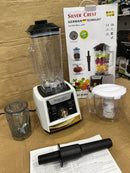 German Lot Imported Silver Crest 3-in-1 blender, Chopper & Grinder