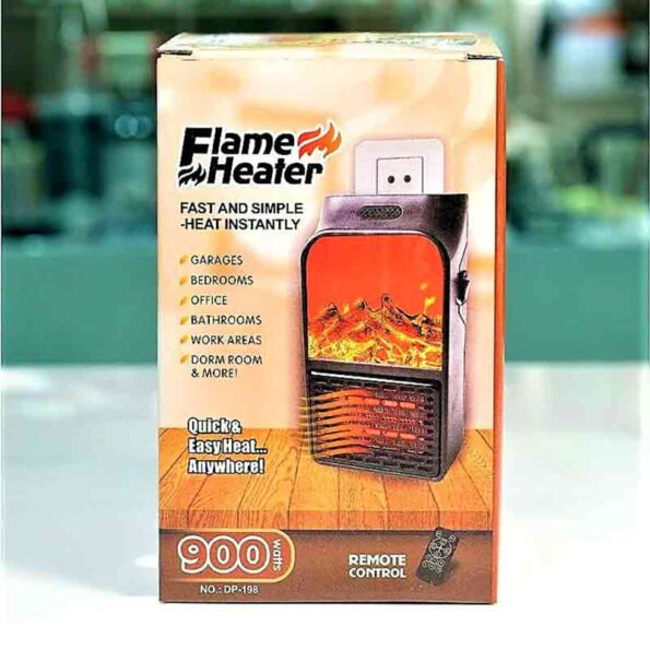 lot imported Mini Electric Wall-Outlet Flame Heater Portable