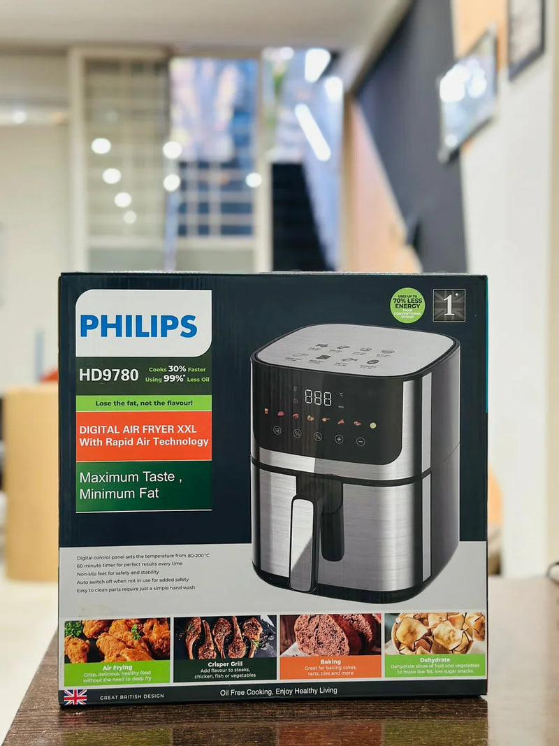 Lot Imported PHILIPS AIR FRYER 5L HD9780