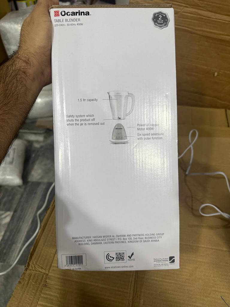 SAUDI ARABIA LOT IMPORTED 400WATT BLENDER