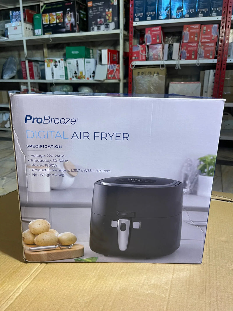 Pro Breeze Uk 7.5L Air Fryer with Food Stirring Paddle